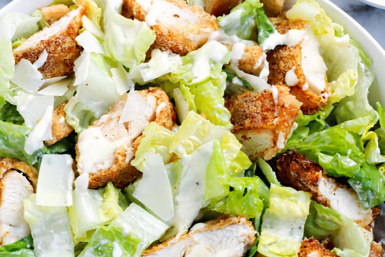 Order Grilled Chicken Caesar Salad food online from Charlies Pizza Cafe store, Allston on bringmethat.com
