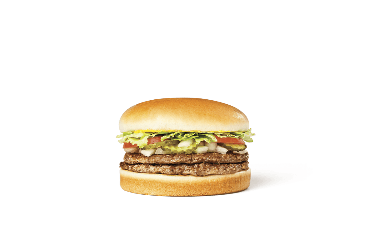 Order #2 Double Meat Whataburger® food online from Whataburger store, Baytown on bringmethat.com