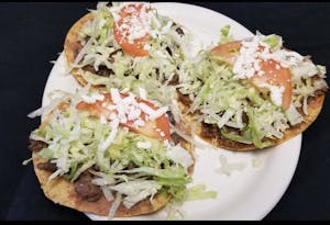 Order Tostada Regular Dinner food online from Mexico Restaurant store, Des Plaines on bringmethat.com