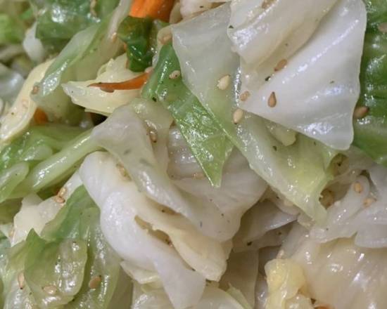 Order Sides: Cabbage Salad 8 oz  food online from Umma K-Bbq store, Lake Forest on bringmethat.com