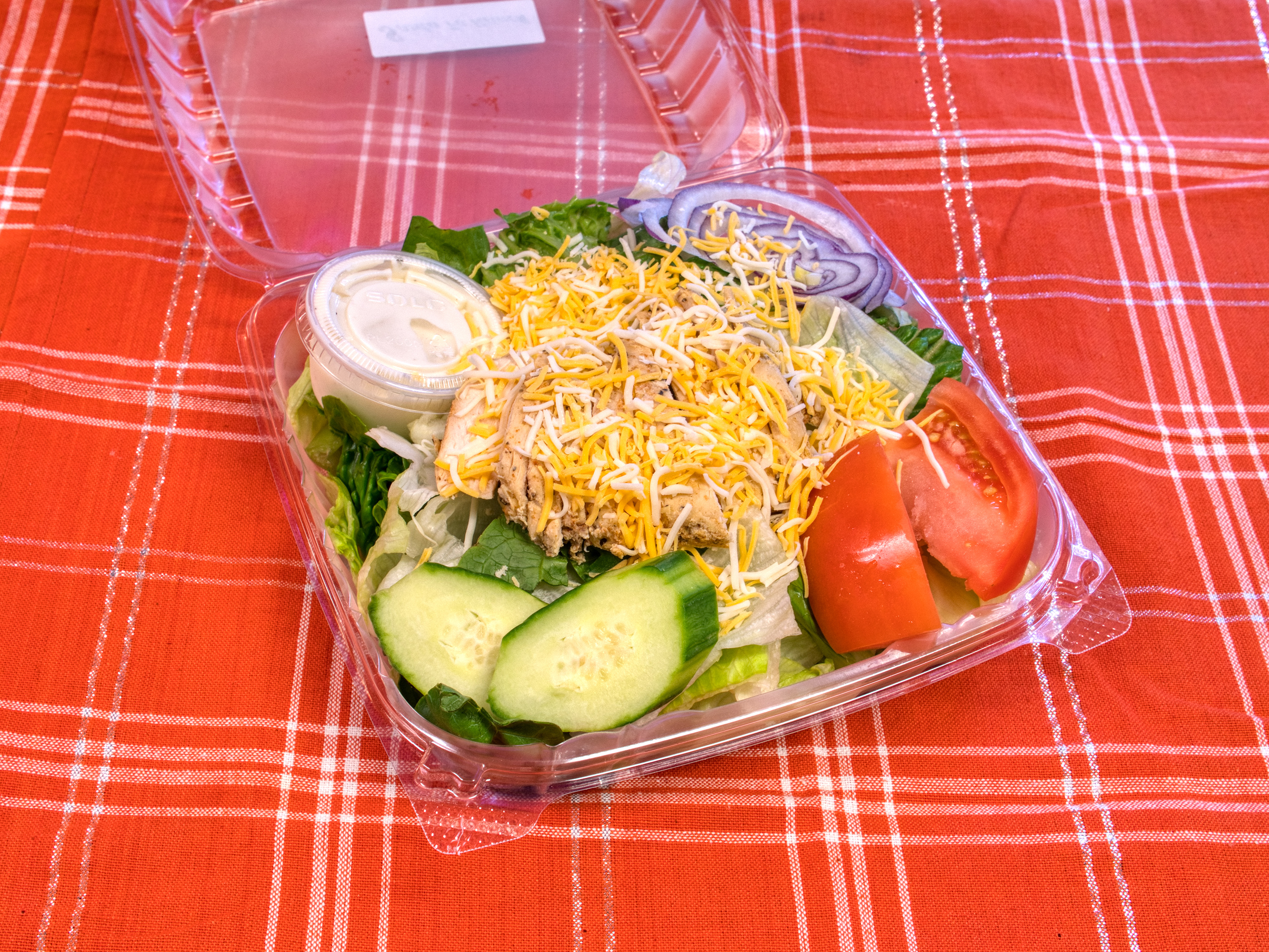 Order Santa Fe Salad food online from Nicko Cafe & Deli store, Oakbrook Terrace on bringmethat.com