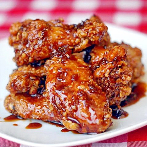 Order Honey Soy Wings   (허니소이 치킨윙) food online from Cafe Patio store, Fullerton on bringmethat.com