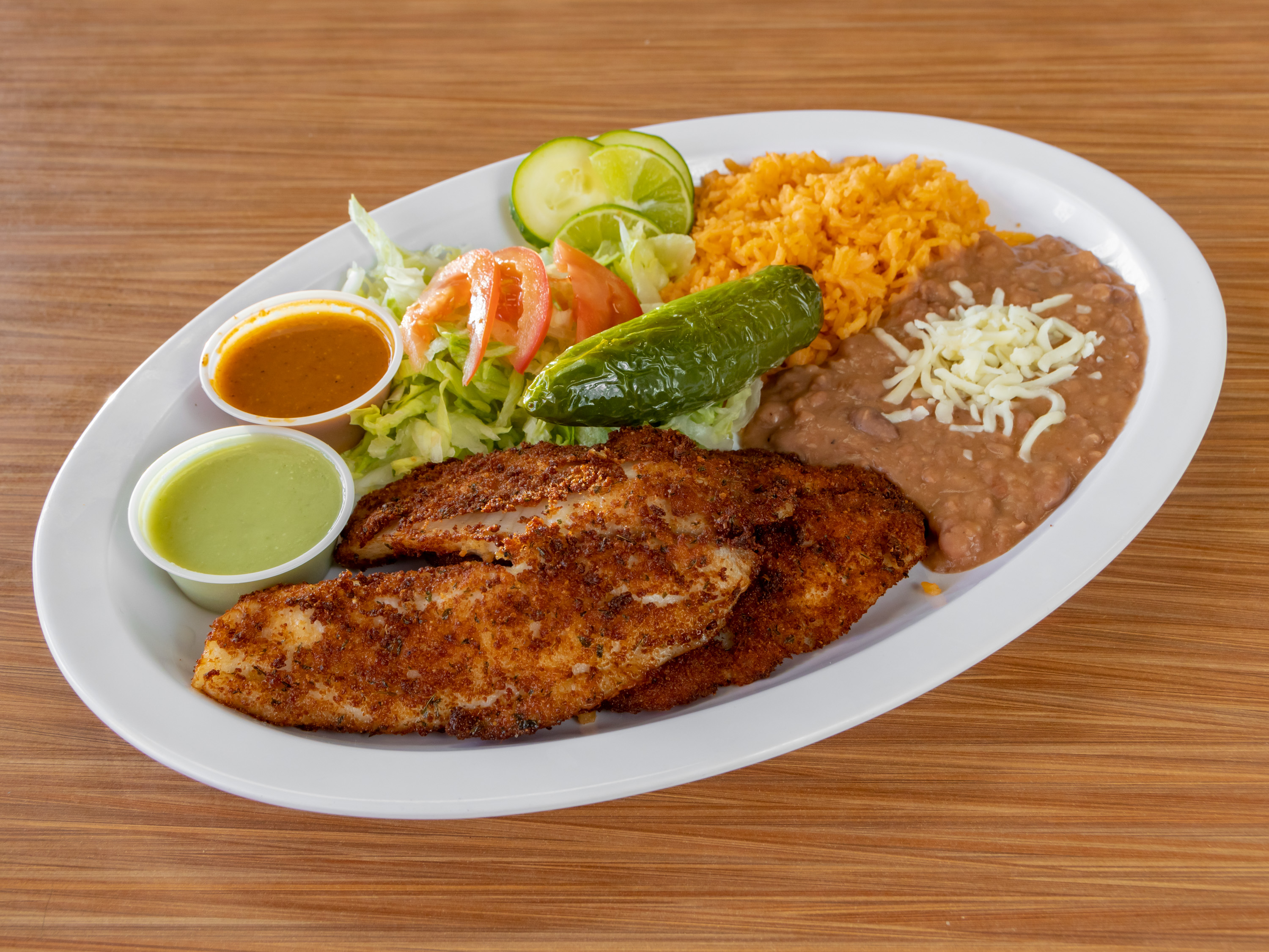 Order Fish Filet food online from Birrieria El Sol De Jalisco store, San Bernardino on bringmethat.com