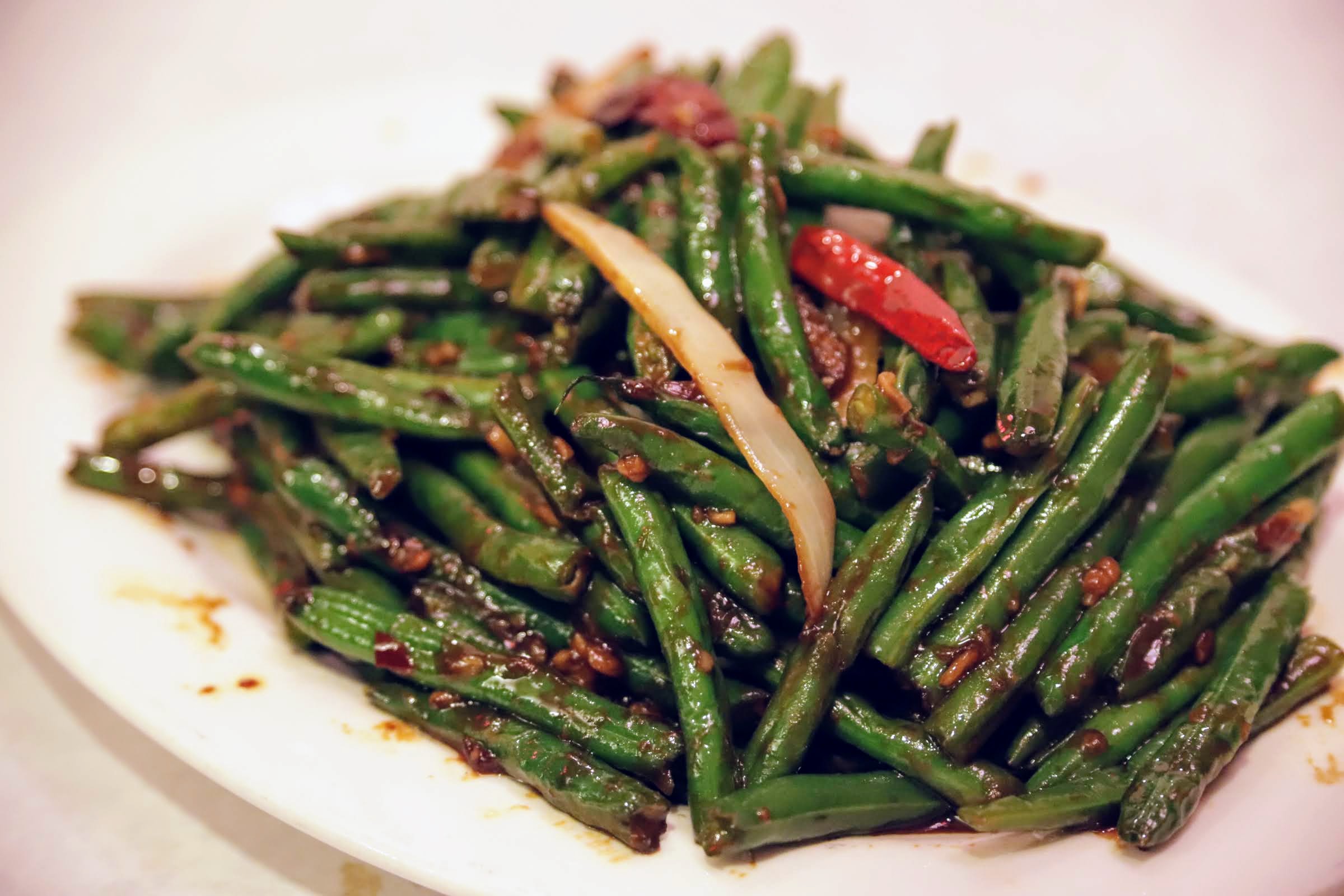 Order Szechuan String Beans food online from China Chef store, Morton Grove on bringmethat.com