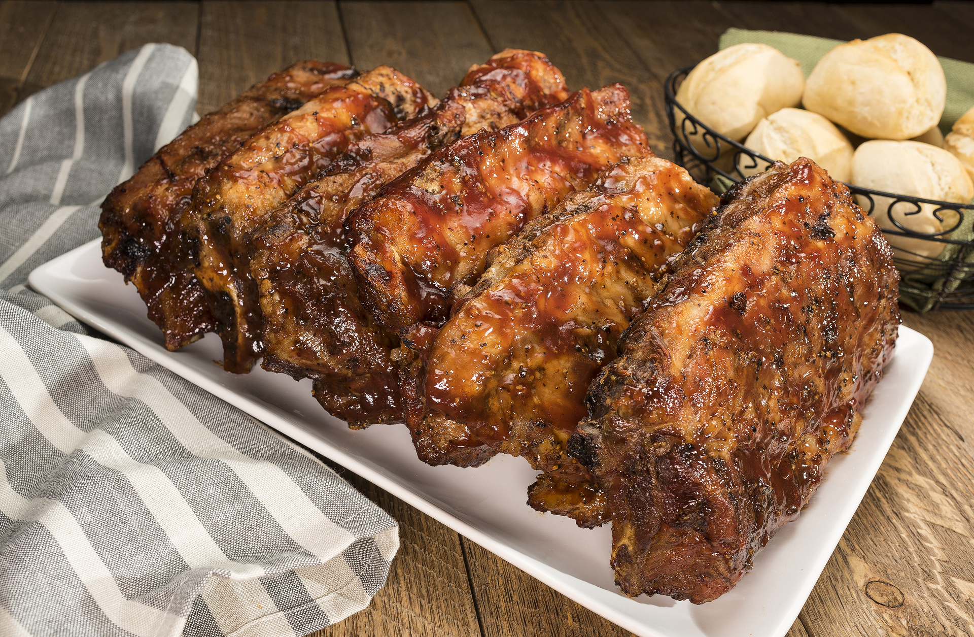 Order Throwdown Ribs Family Meal food online from Cool Hand Luke store, Paso Robles on bringmethat.com