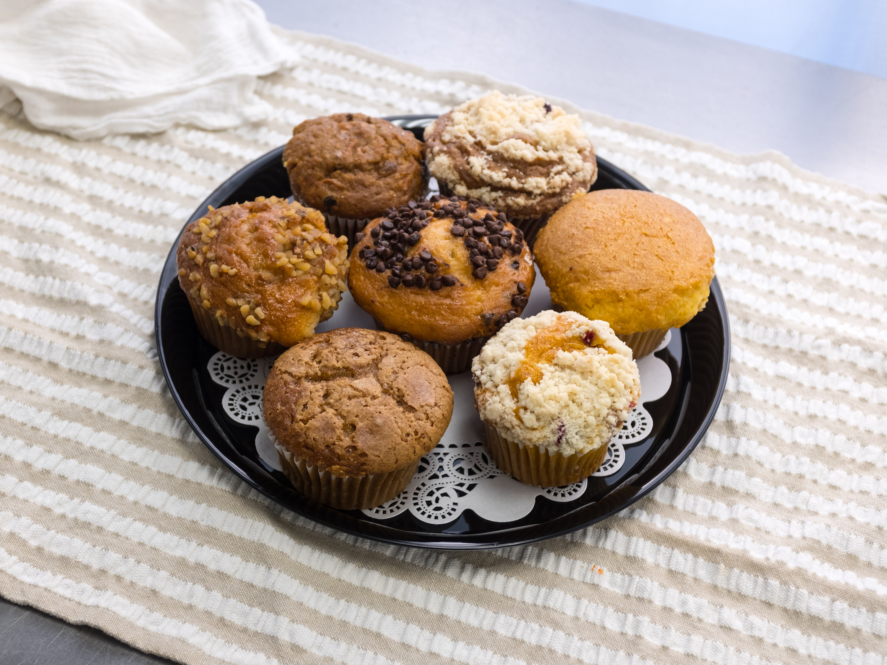 Order Assorted Muffins food online from Greenberg's Bakery store, Oreland on bringmethat.com