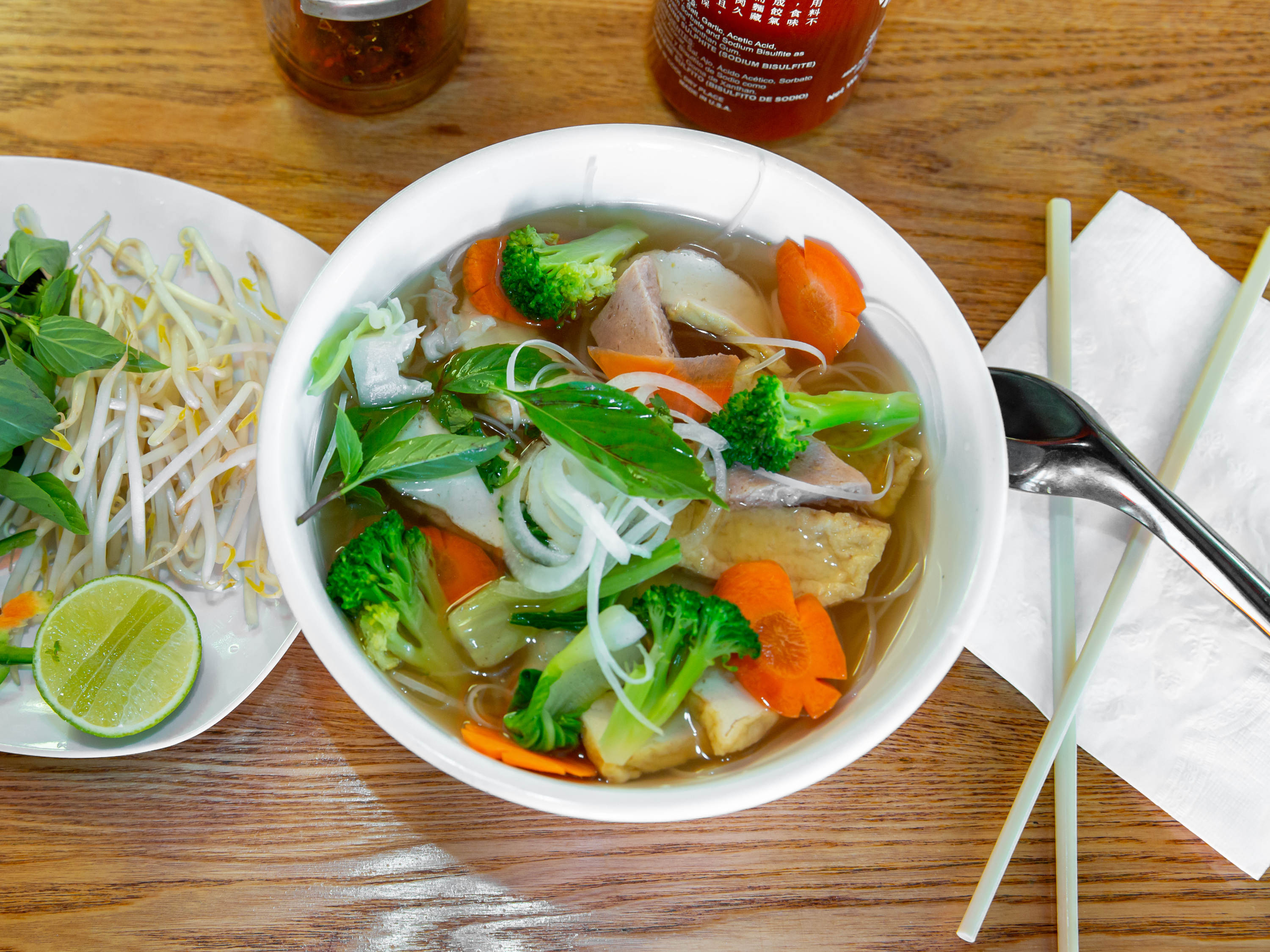 Order  Tofu and Veggie Pho food online from Pho 99 Plus store, Los Alamitos on bringmethat.com