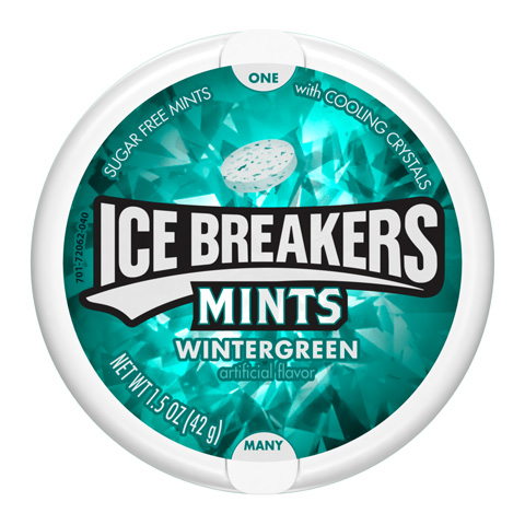 Order Ice Breakers Mints Wintergreen 1.5oz food online from 7-Eleven store, Dallas on bringmethat.com