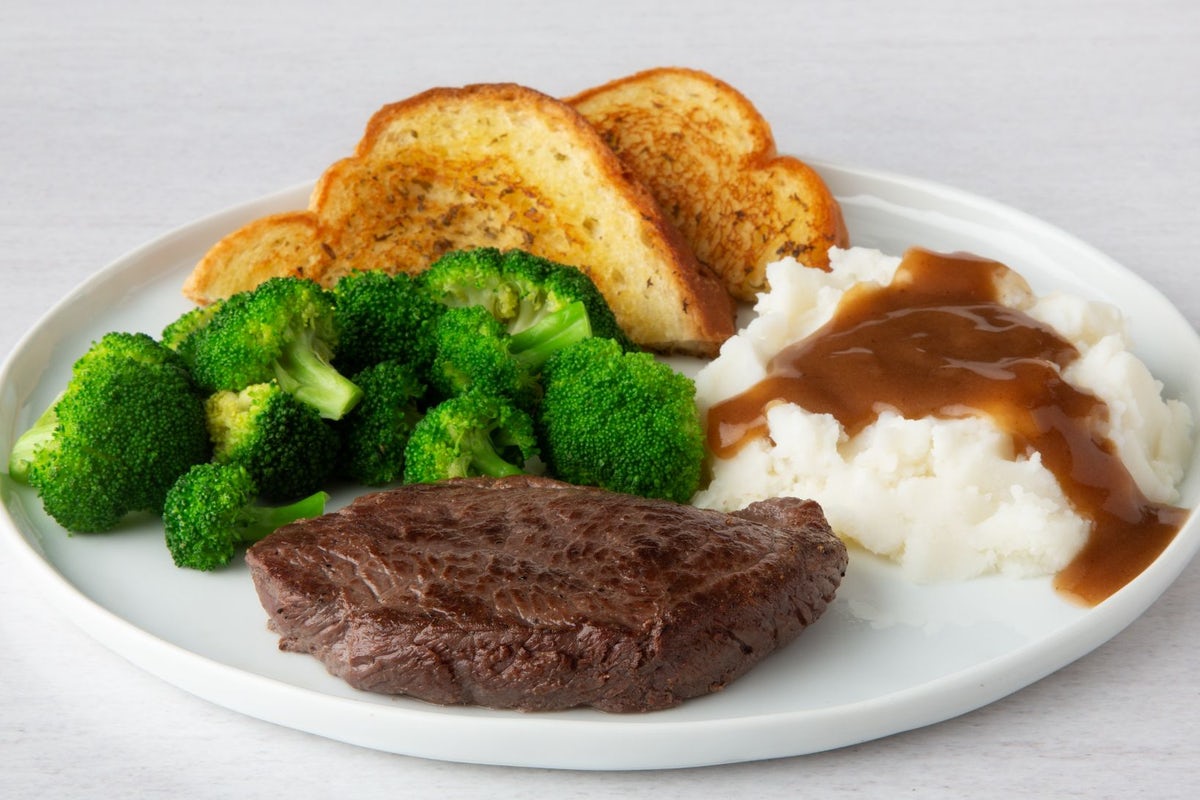 Order 6 oz. Top Sirloin* food online from Village Inn store, West Valley City on bringmethat.com