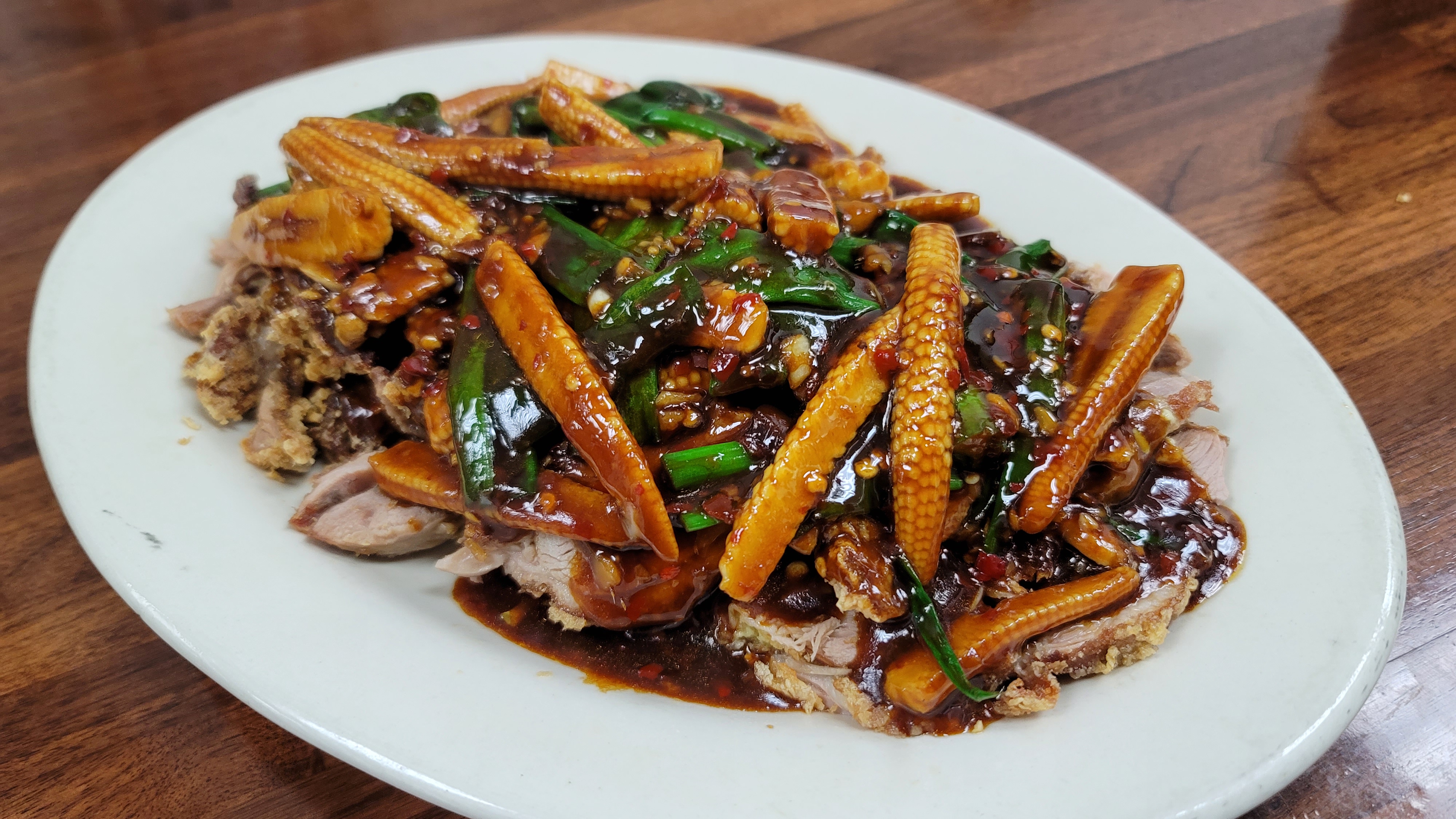 Order Szechuan Spicy Duck food online from China Cafe store, Austin on bringmethat.com
