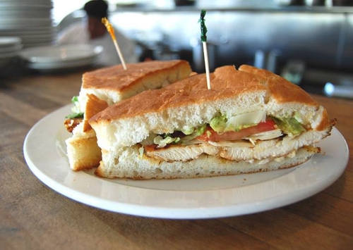 Order BBQ Chicken Sandwich food online from Rosti Tuscan Kitchen store, Santa Monica on bringmethat.com