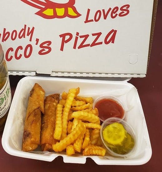 Order Cheesesteak Egg Rolls - 2 Pieces food online from Coccos Pizza store, Springfield on bringmethat.com