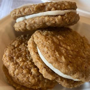 Order Oatmeal CreamPie Cookie food online from Bake My Day store, Chattaroy on bringmethat.com