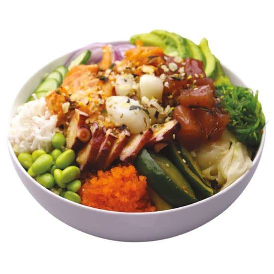 Order Build Your Own Kinda Deep Poke Bowl food online from Pick A Poke store, West Covina on bringmethat.com