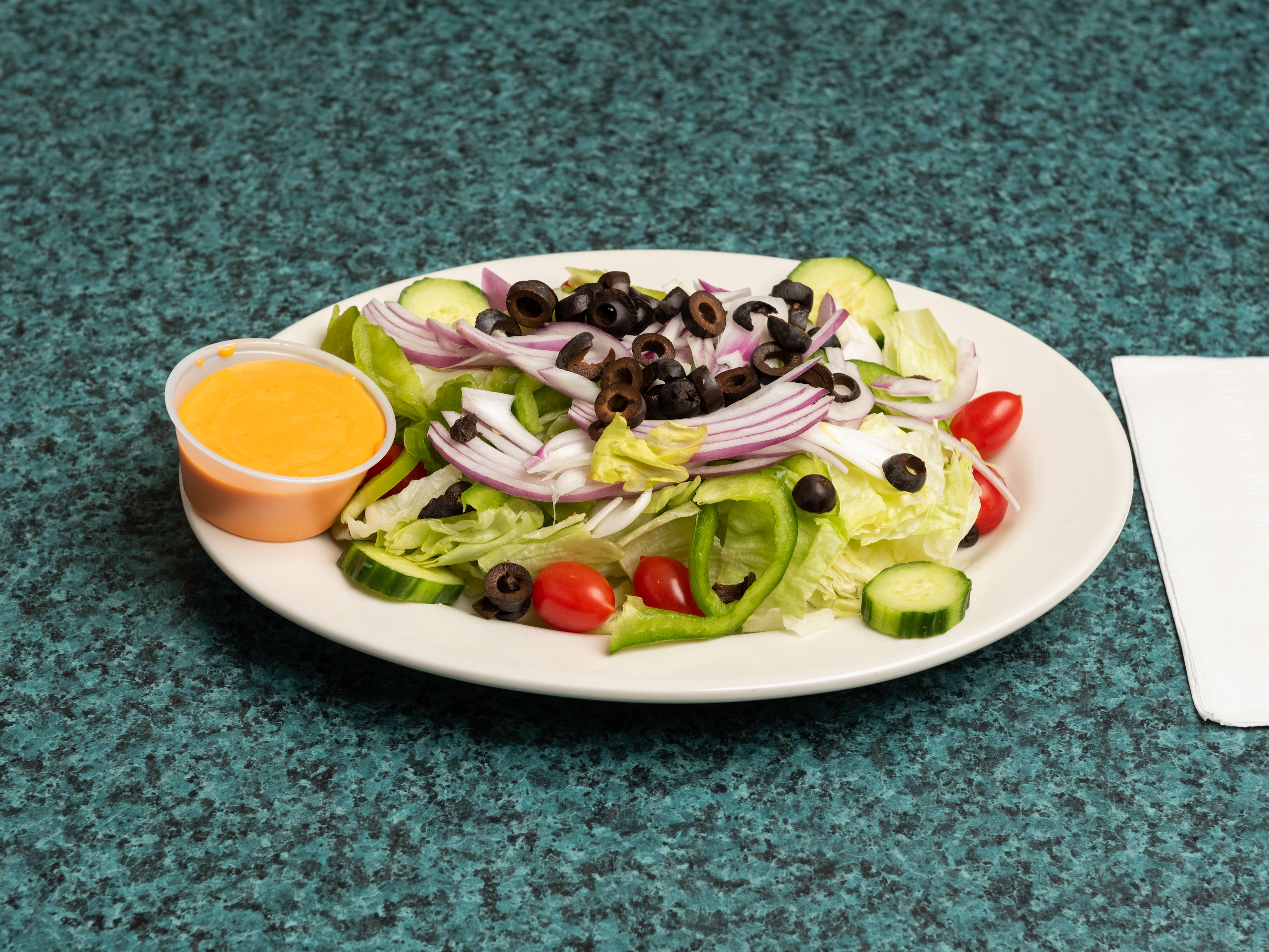 Order Garden Salad food online from Holyoke Pizza store, Holyoke on bringmethat.com