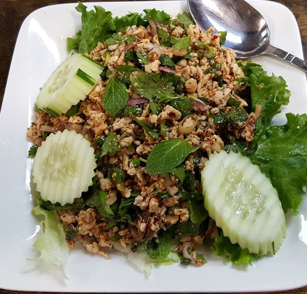 Order Larb Salad food online from Thai Lily Cafe store, Houston on bringmethat.com