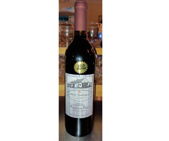 Order Premium Red Wine Bottle (13% ABV) food online from Colbert Trading Co store, Colbert on bringmethat.com