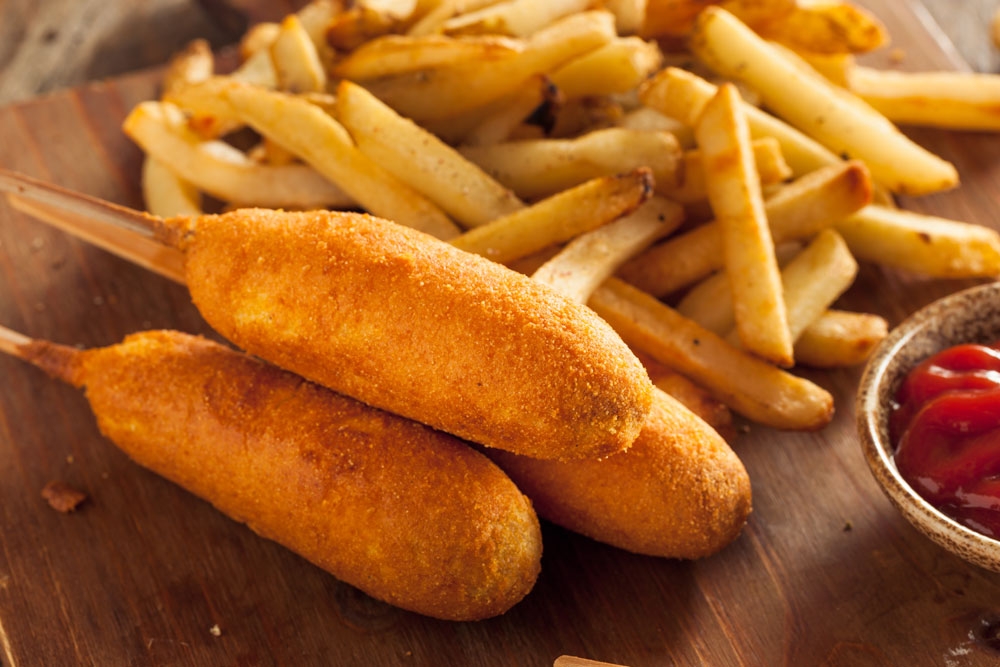 Order Kids Corn Dog food online from Mrs. P and Me store, Mount Prospect on bringmethat.com