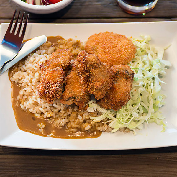 Order Curry Platter with Shrimp Katsu food online from Hrd store, San Francisco on bringmethat.com