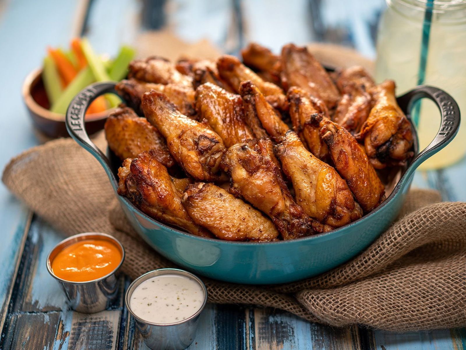 Order 20 Pcs  All Natural Wings food online from Angel Wings store, Redondo Beach on bringmethat.com
