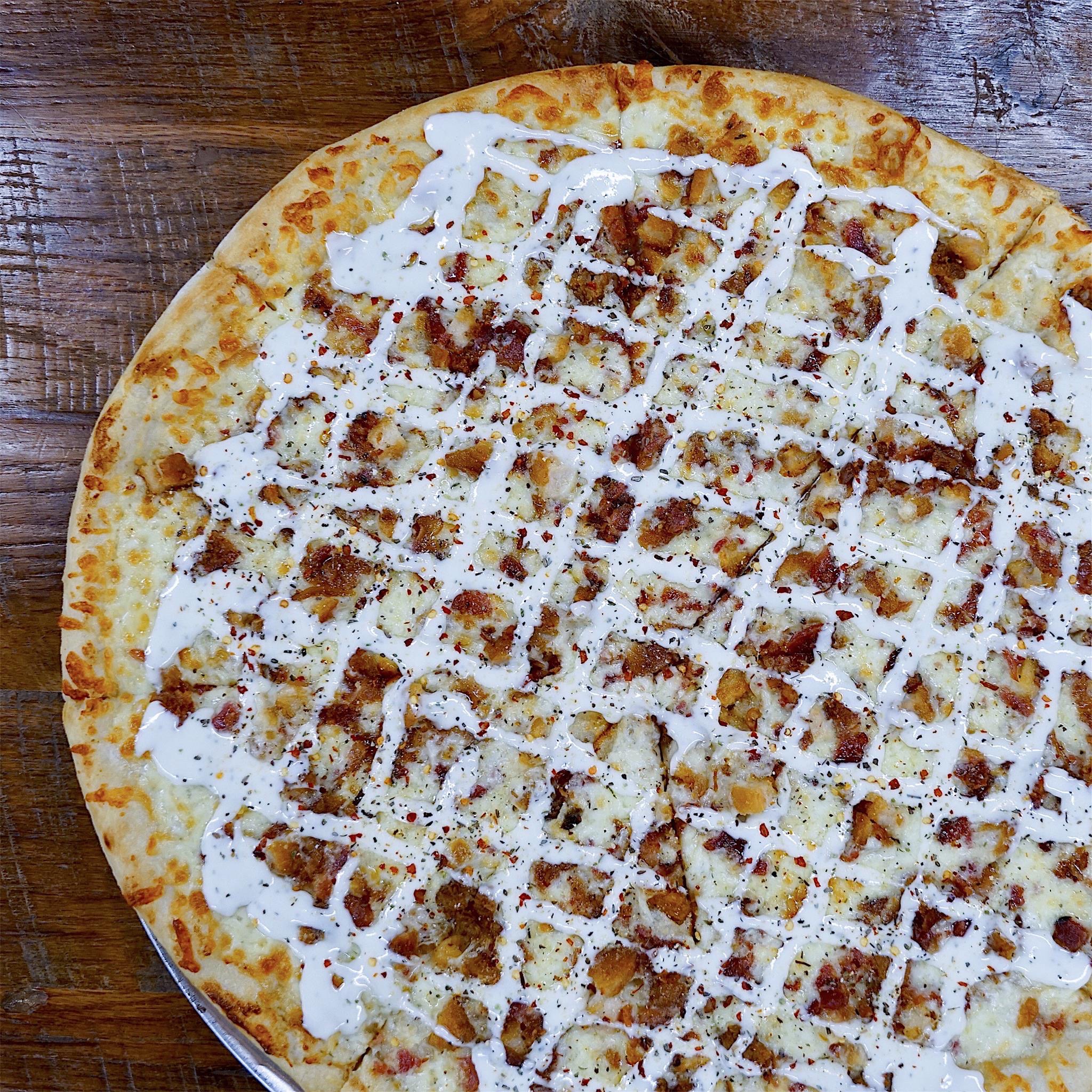 Order Chicken Bacon Ranch Pizza food online from Original Italian Pizza store, Watertown on bringmethat.com