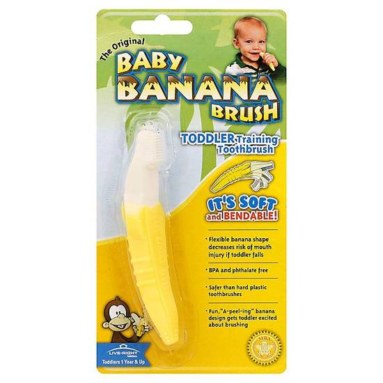 Order Baby Banana® Toddler Training Toothbrush food online from Bed Bath & Beyond store, Lancaster on bringmethat.com
