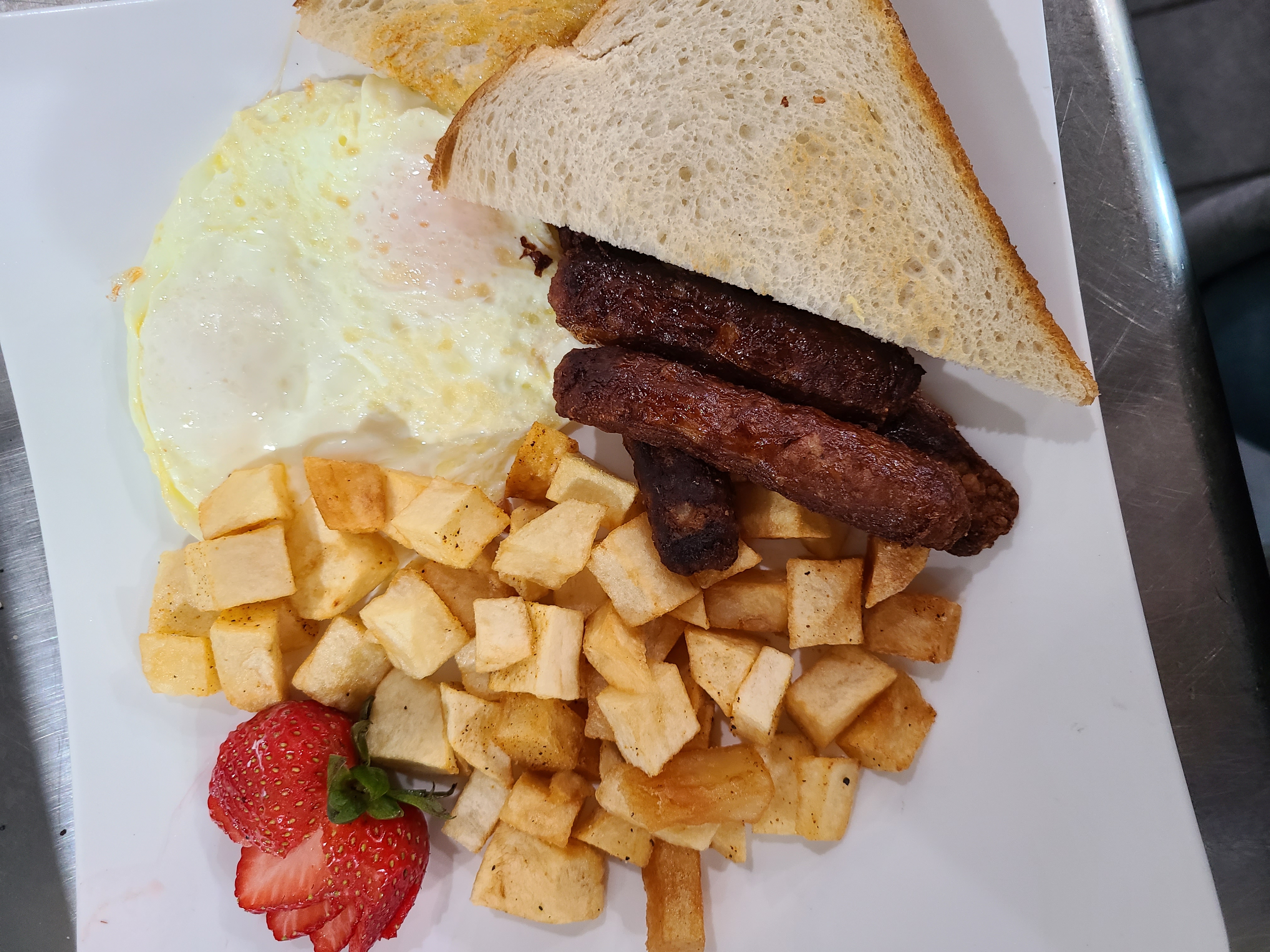 Order Breakfast Plate food online from The Cafe Krave store, Anaheim on bringmethat.com