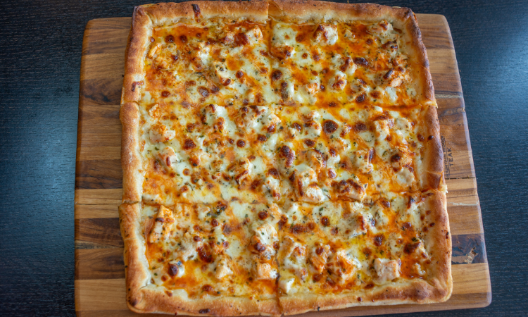 Order Buffalo Chicken Pizza food online from Santucci Square Pizza store, Hatfield on bringmethat.com