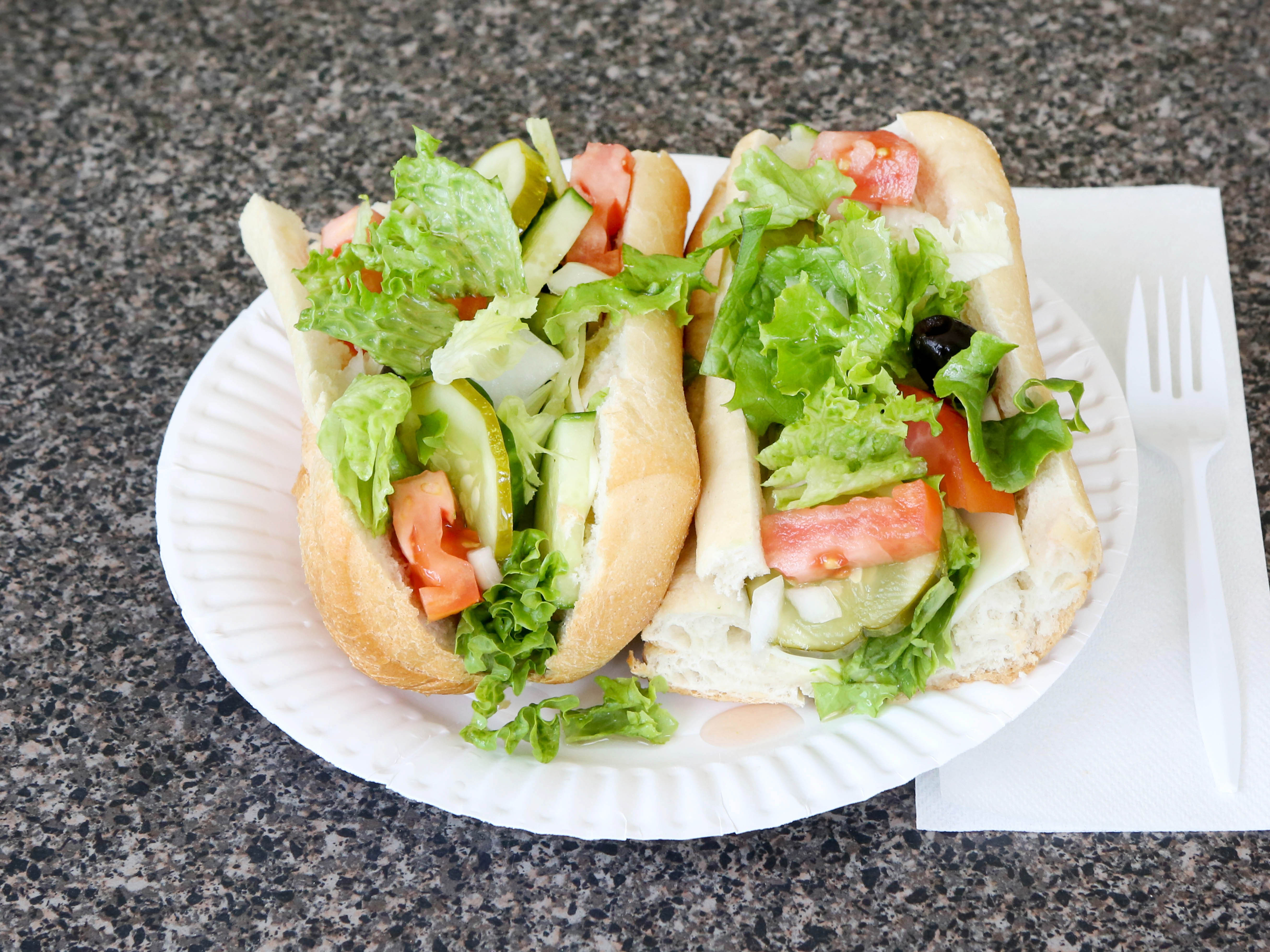 Order Italian Combo Sandwich food online from Broadway Pizza store, New Haven on bringmethat.com