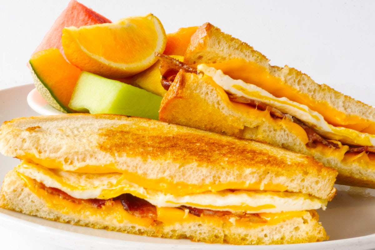 Order Sun Up Breakfast Sandwich food online from The Broken Yolk Cafe store, Mission Viejo on bringmethat.com