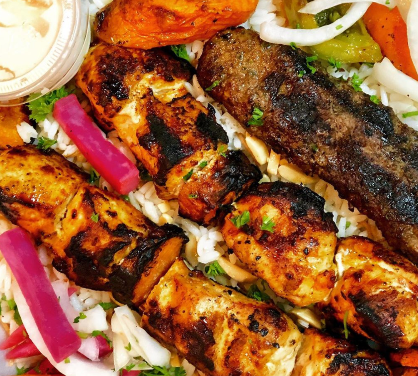 Order Shish Platter food online from Malek Al Kabob store, Taylor on bringmethat.com