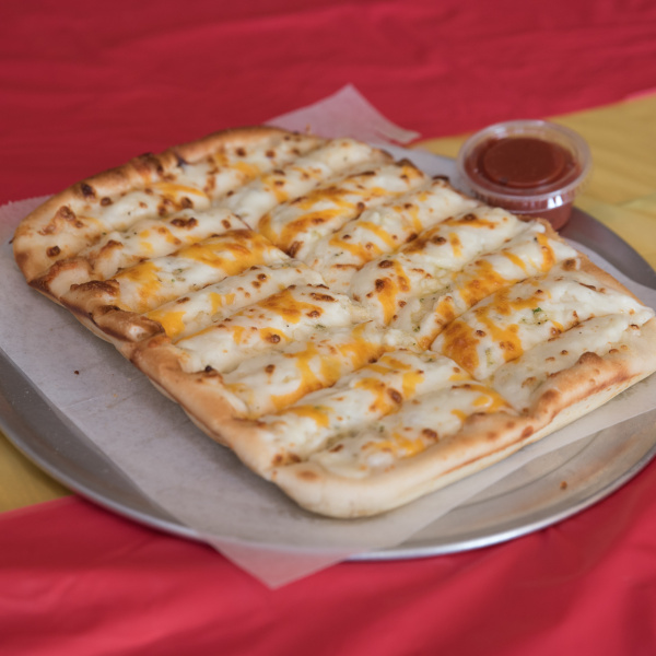 Order 16 Piece Cheesy Bread food online from LA Pizza store, Panorama City on bringmethat.com