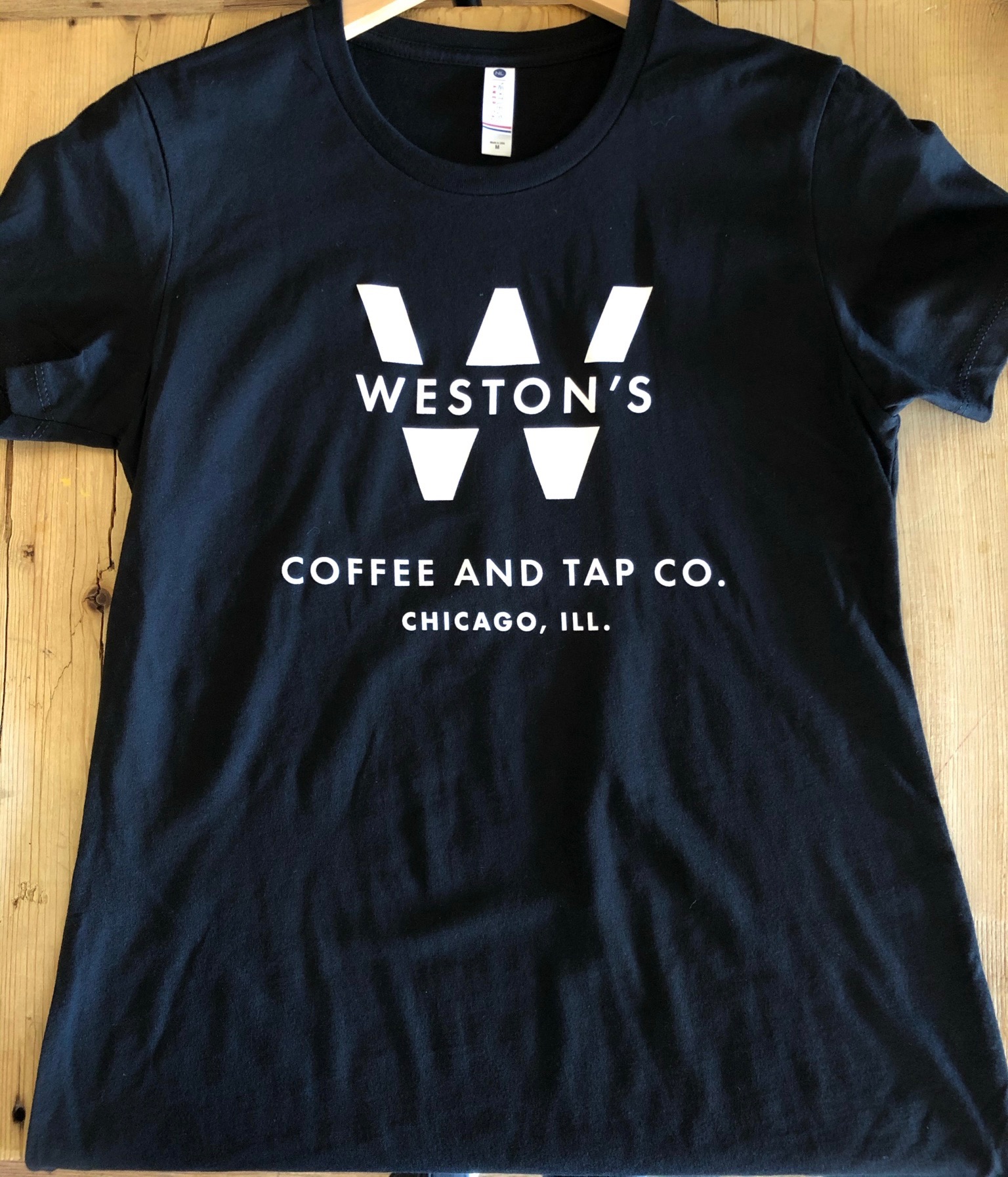 Order Women's Black with White Logo food online from Weston's Coffee & Tap Co. store, Chicago on bringmethat.com