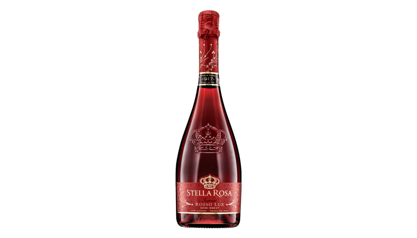 Order Stella Rosa Imperiale Rosso Lux Semi - Sweet Red Wine Blend Sparkling Wine 750mL food online from Plaza Market store, Baldwin Park on bringmethat.com