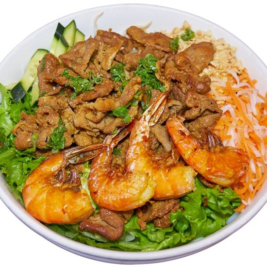 Order 20. Bun Tom Thit Nuong food online from Pho 21 store, Buena Park on bringmethat.com
