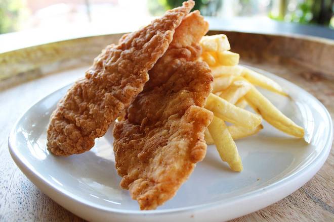 Order Kids Chicken Tenders food online from The Patio store, Orland Park on bringmethat.com