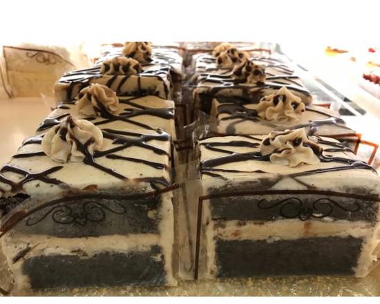 Order Large Chocolate Peanut Butter Slice food online from The Pennsylvania Bakery store, Camp Hill on bringmethat.com