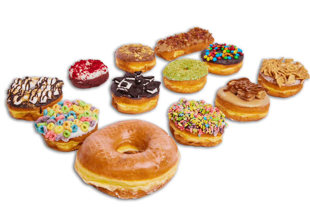 Order Premium Dozen food online from Randy Donuts store, Costa Mesa on bringmethat.com