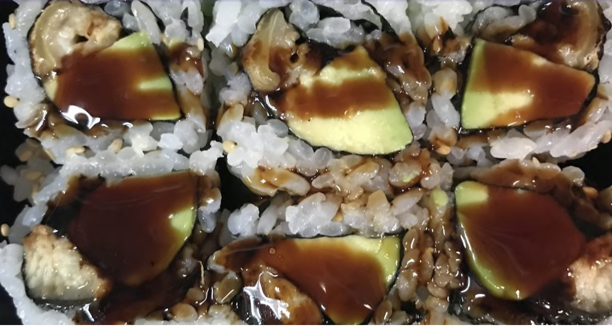 Order Eel Avocado Roll food online from Abeca sushi store, New York on bringmethat.com