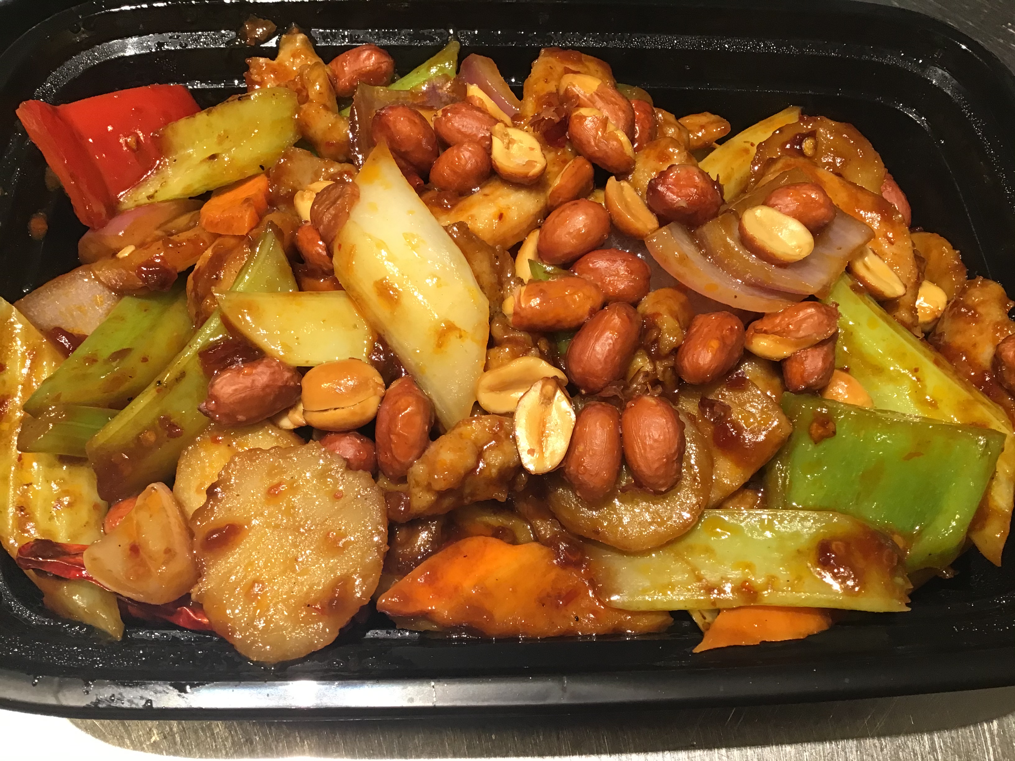 Order Kung Pao Chicken 宫保鸡 food online from Golden Coast store, San Francisco on bringmethat.com