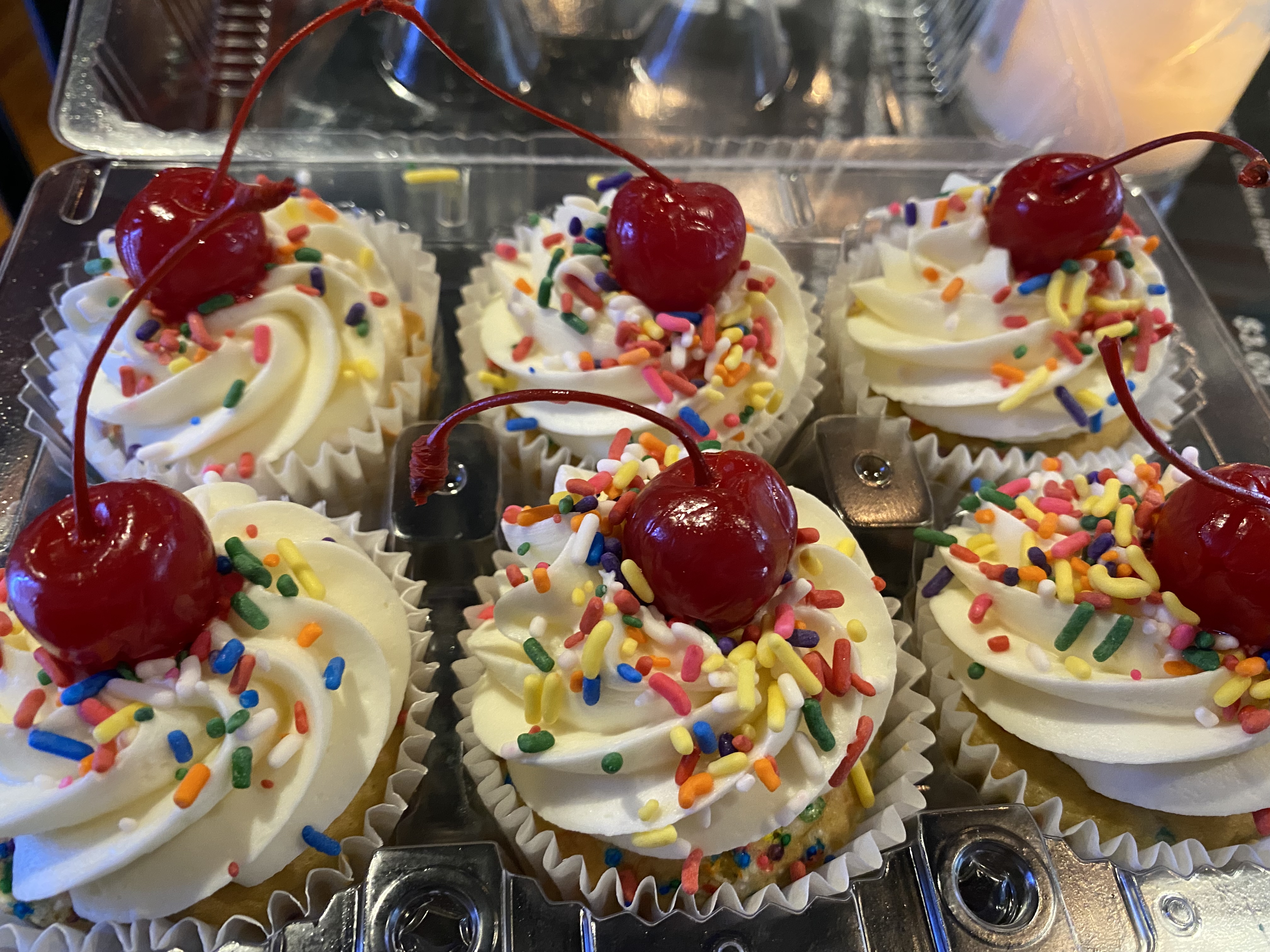 Order Funfetti cupcakes 6pk  food online from Virellas Sweets store, Easton on bringmethat.com