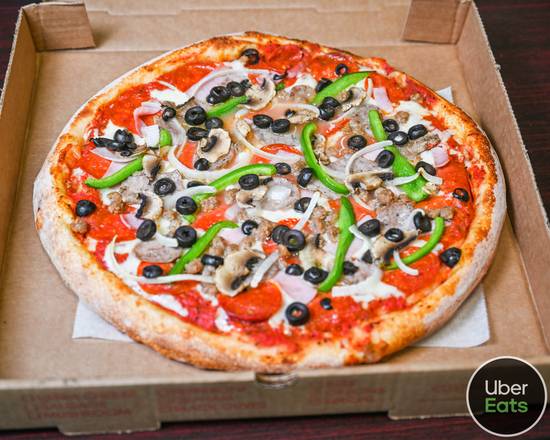 Order Supreme Pizza (Large 16") food online from I Love NY Pizza store, Wilson on bringmethat.com