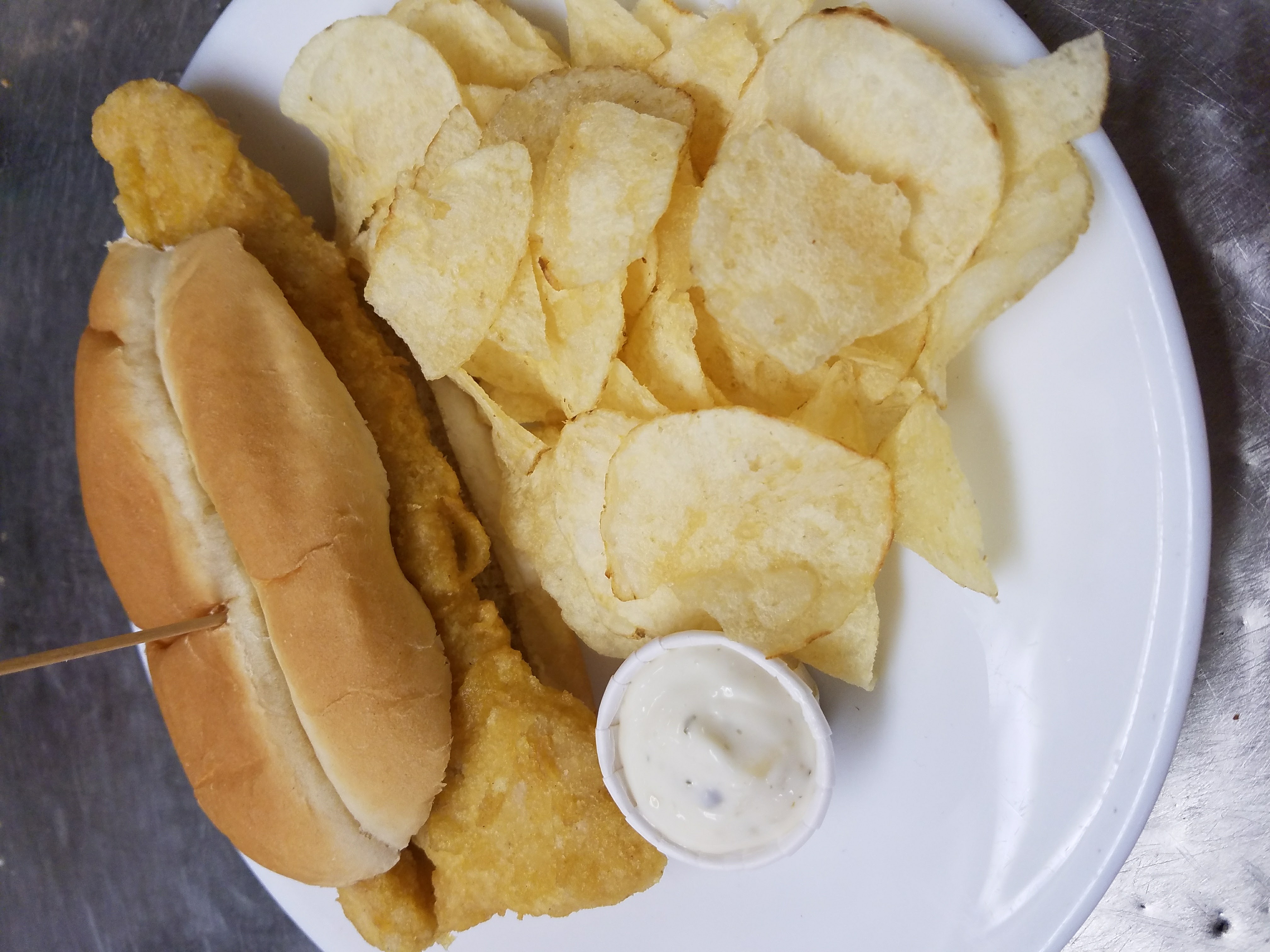 Order Fish Sandwich food online from Coles Front Street Inn store, Greenville on bringmethat.com