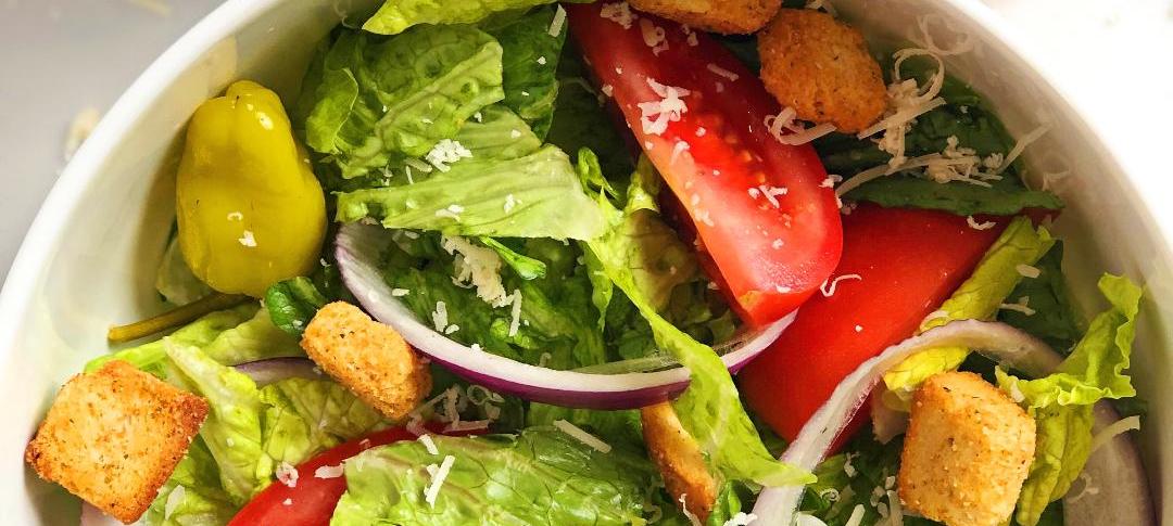 Order House Salad food online from Capos Pizza store, San Antonio on bringmethat.com