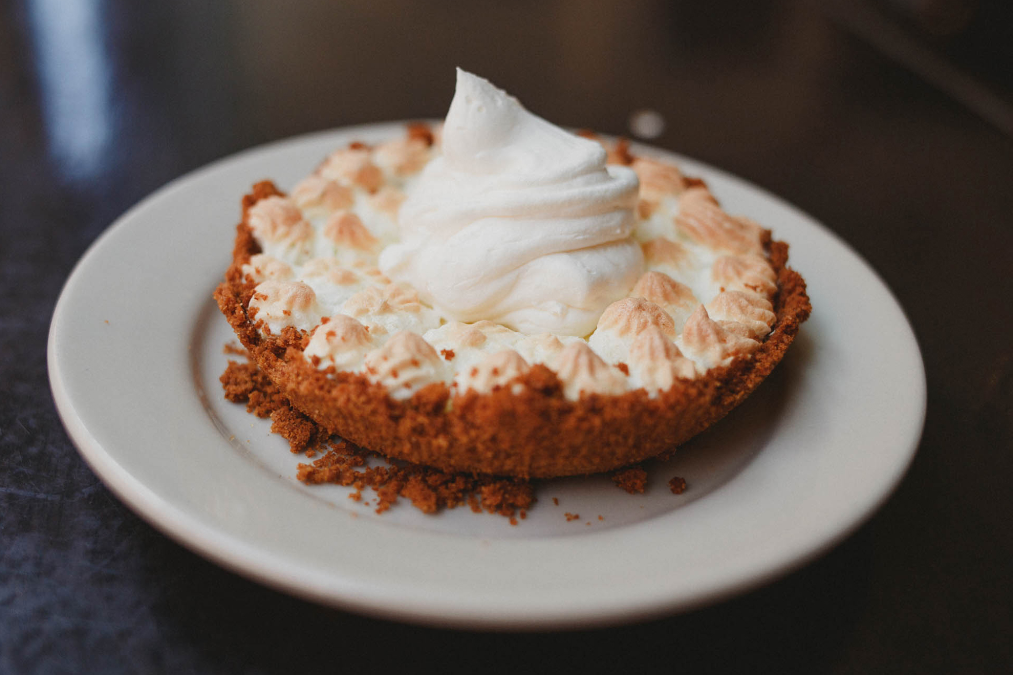 Order Key Lime Pie food online from Doc Crows Southern Smokehouse and Raw Bar store, Louisville on bringmethat.com