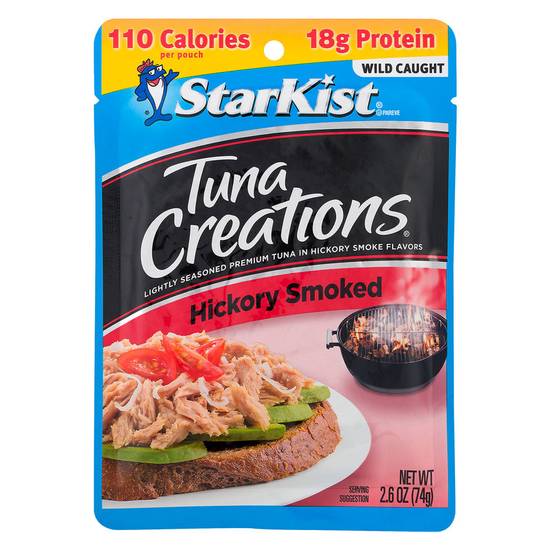 Order StarKist Tuna Creations Hickory Smoked Pouch 2.6oz food online from Drinks At Your Door by Gopuff store, Santa Maria on bringmethat.com