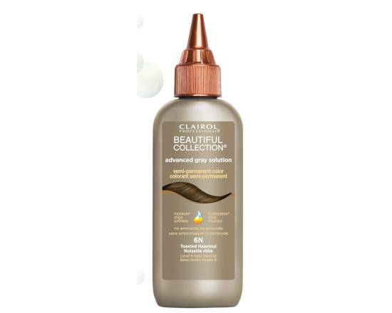 Order Beautiful Collection Advanced Gray Solution Semi-Permanent Color- 6N TOASTED HAZELNUT food online from iDa Beauty Supply Store store, Middletown on bringmethat.com