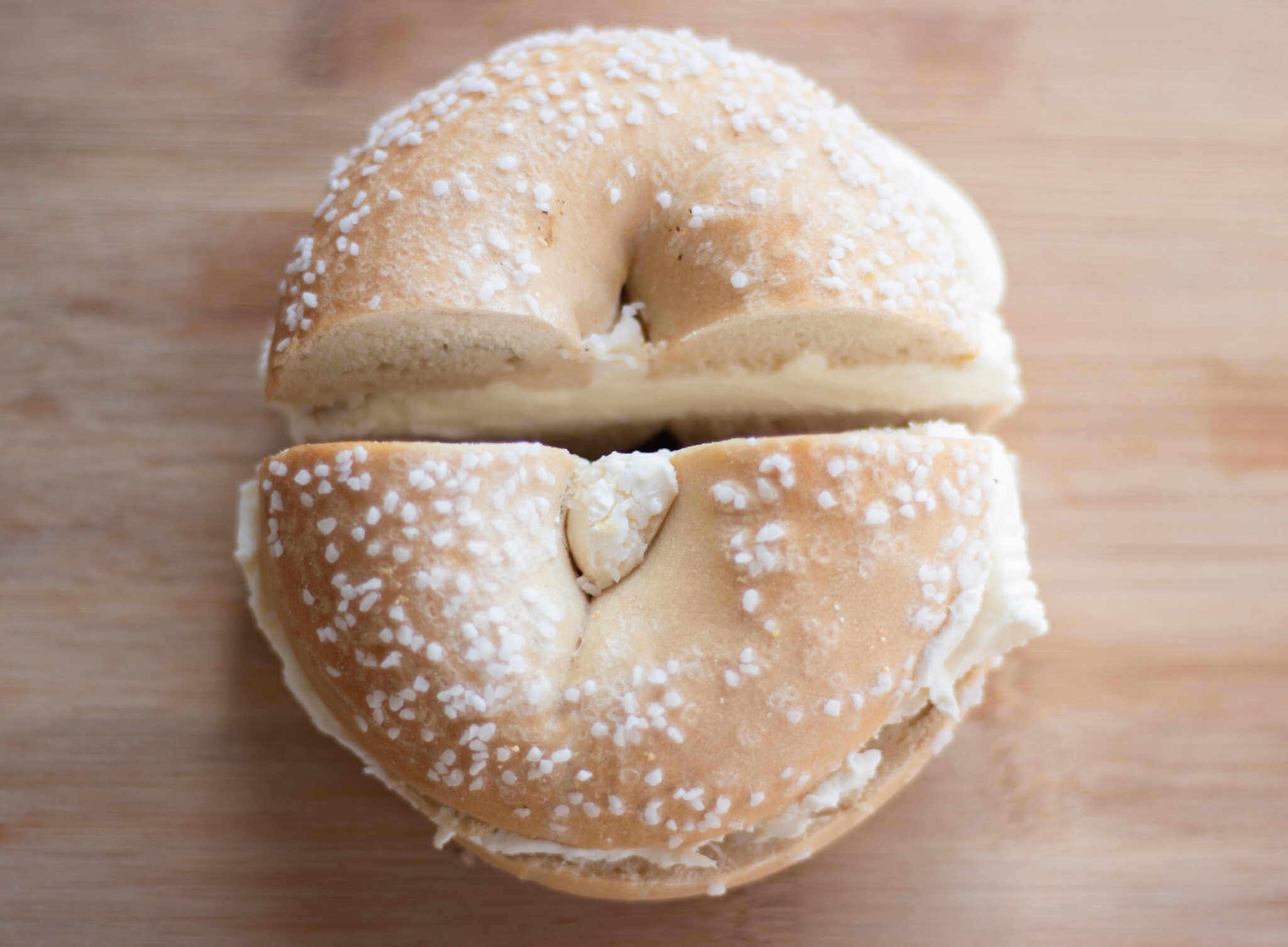 Order Bagel with Cream Cheese food online from Brooklyn Cafe store, Spring on bringmethat.com