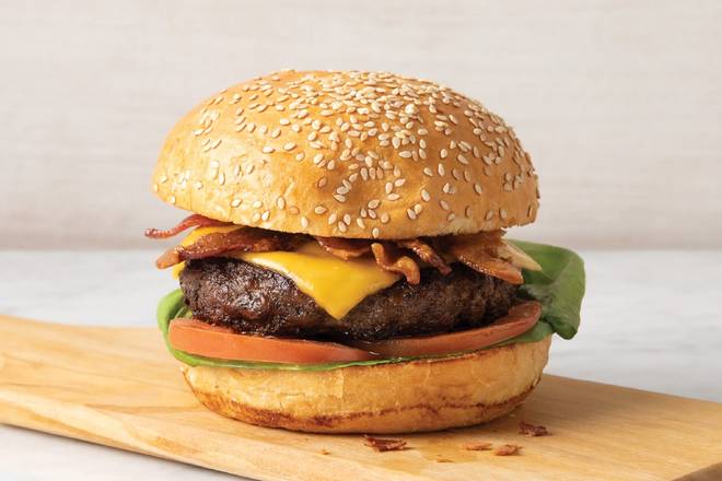 Order Bacon Cheeseburger food online from Hangry Burger store, Boulder on bringmethat.com