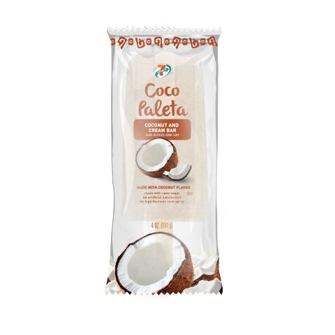 Order 7-Select Coconut Paleta 4oz food online from 7-Eleven store, Princeton on bringmethat.com